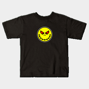 Evil smiley face Kids T-Shirt